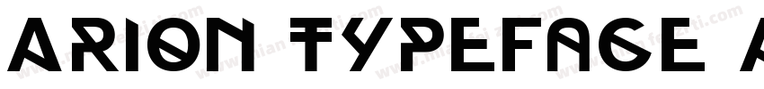 Arion Typeface Alt Regular字体转换